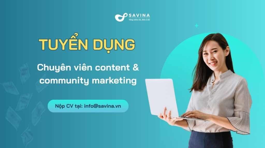 Tuyển dụng vị trí Content & Community marketing 